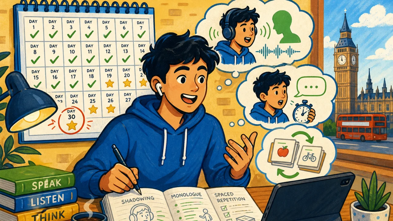 How to Learn English Speaking Fluently in 30 Days