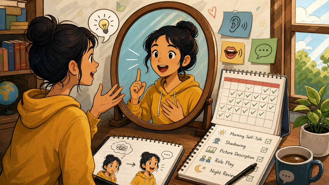How to Be Fluent in English Speaking (Talk to Yourself)